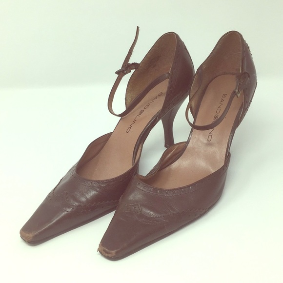 Bandolino brown pointed toes shoes - Picture 1 of 1